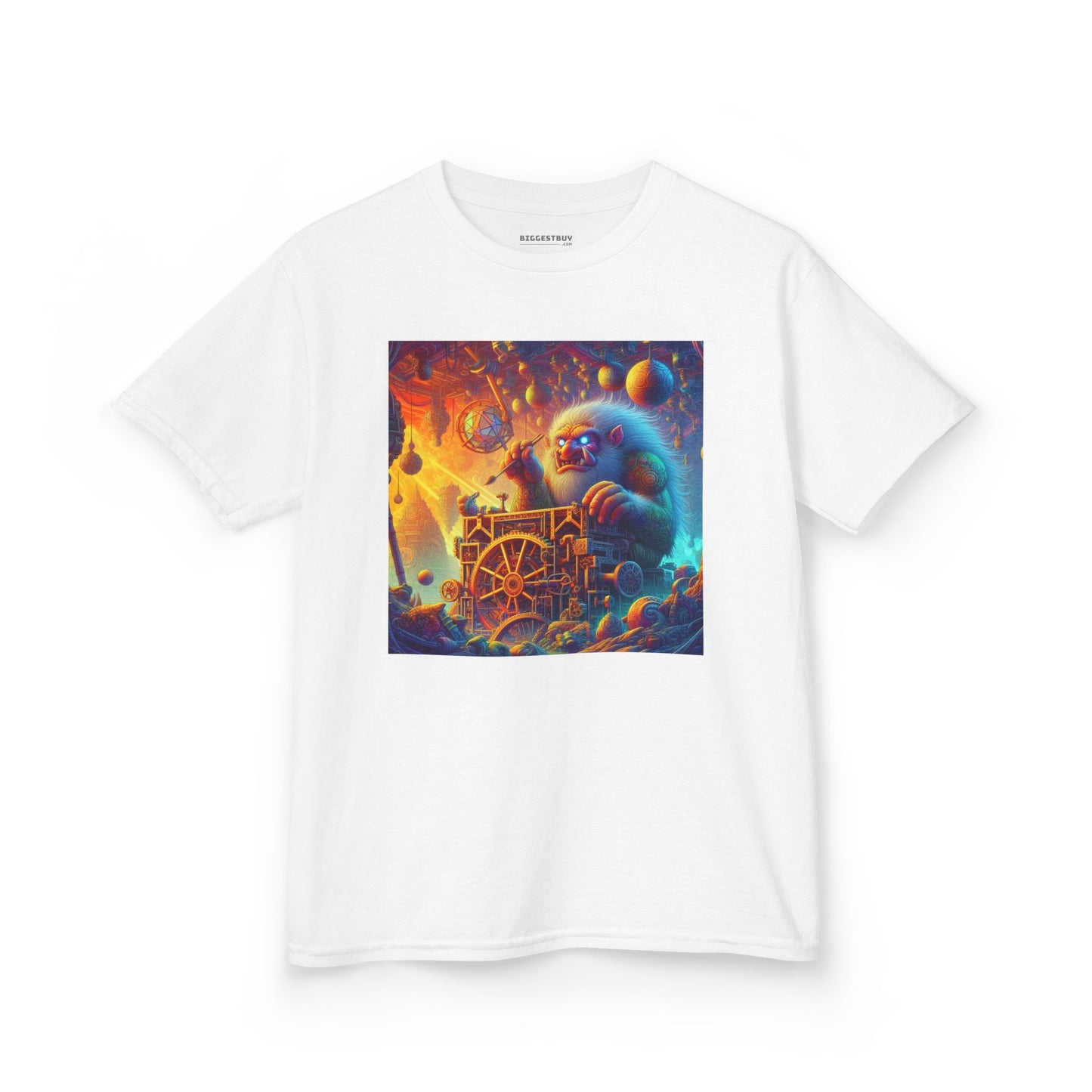 T-Shirt | Koszulka dziecięca | Ciężka bawełna | Mitologia Arktyczna | Mechanik Lodu
