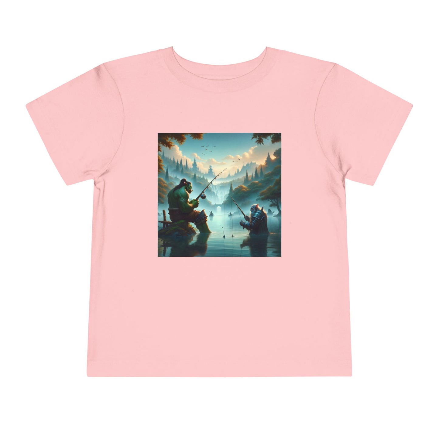T-shirt | Peuter T-shirt | Korte mouw | Heldensage | Interraciale Vriendschap