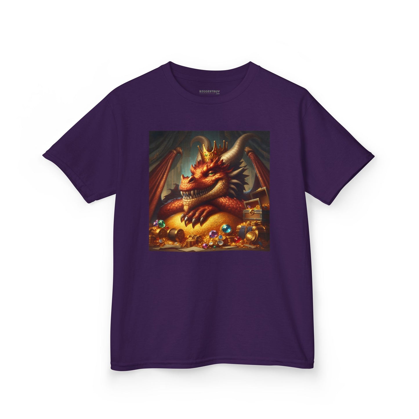 T-Shirt | Koszulka dziecięca | Ciężka bawełna | Nordycka Mitologia | Fafnir | Smok