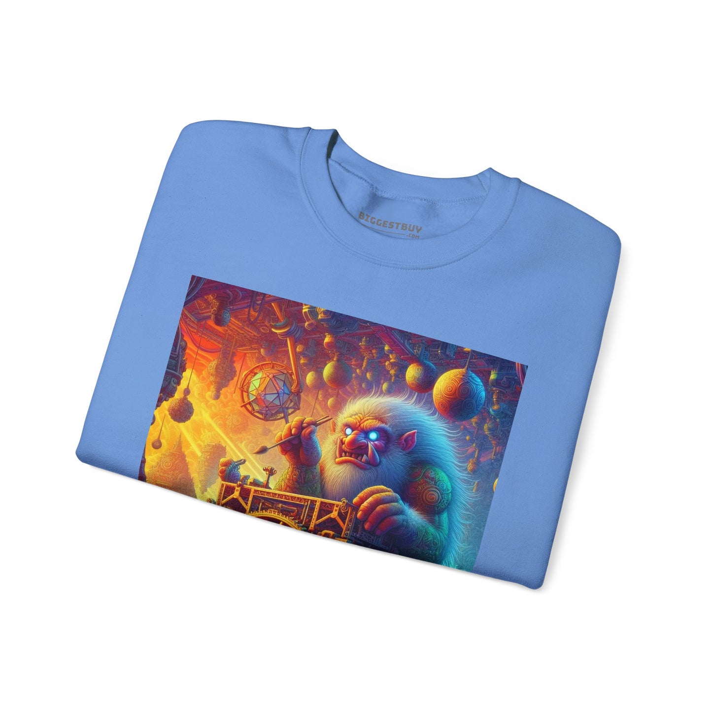 Bluza dresowa | Unisex | Okrągły dekolt | Gruba mieszanka | Mitologia Arktyczna | Mechanik Lodu