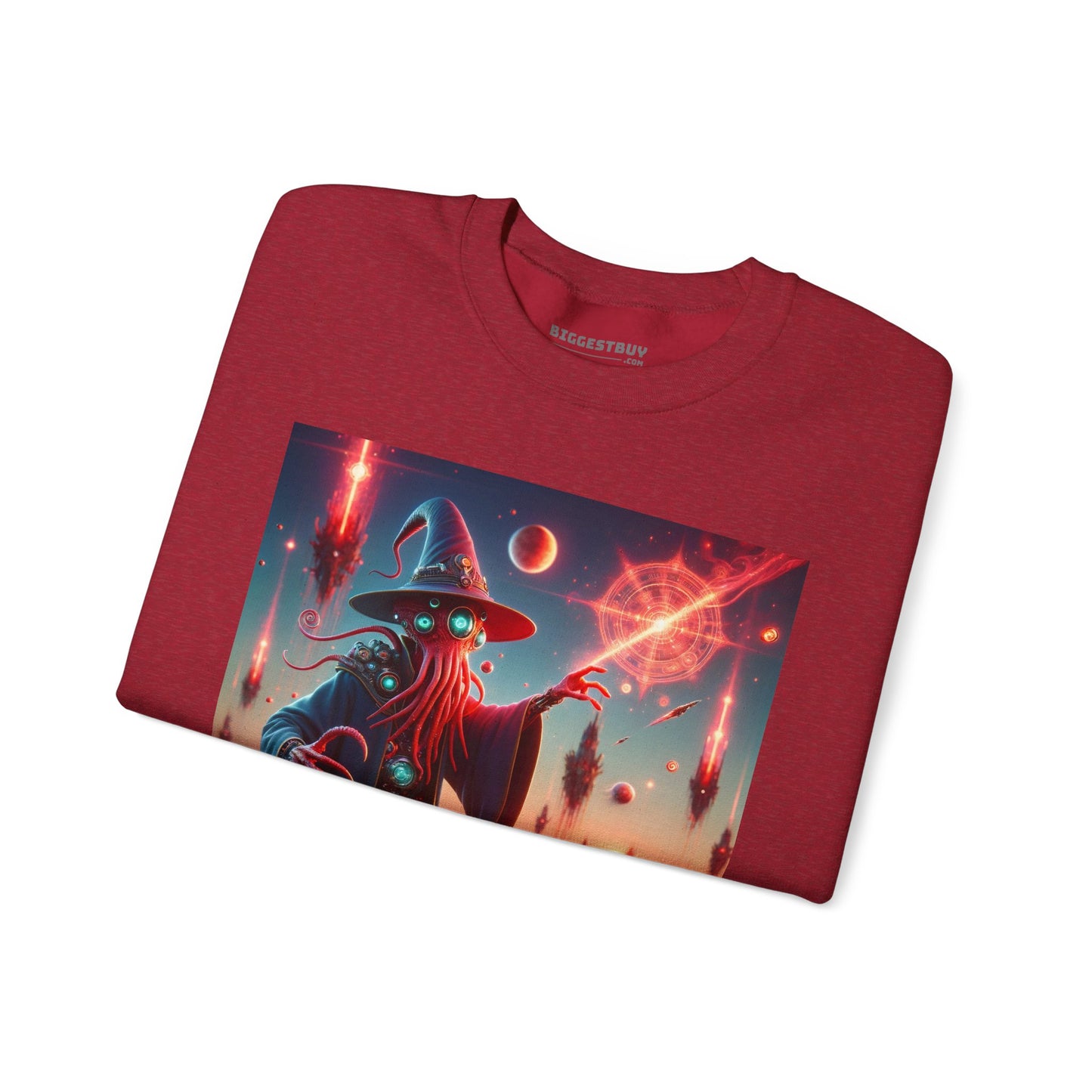 Genser | Unisex | Rund hals | Kraftig blanding | Kosmisk Skrekk | Illithid Trollmann