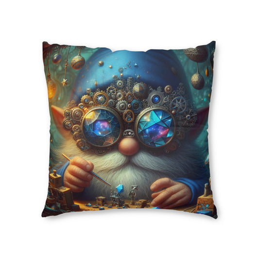 Kussen | Vloerkussen | Getuft | Vierkant | Folkloristische Fantasie | Tomte Alchemist