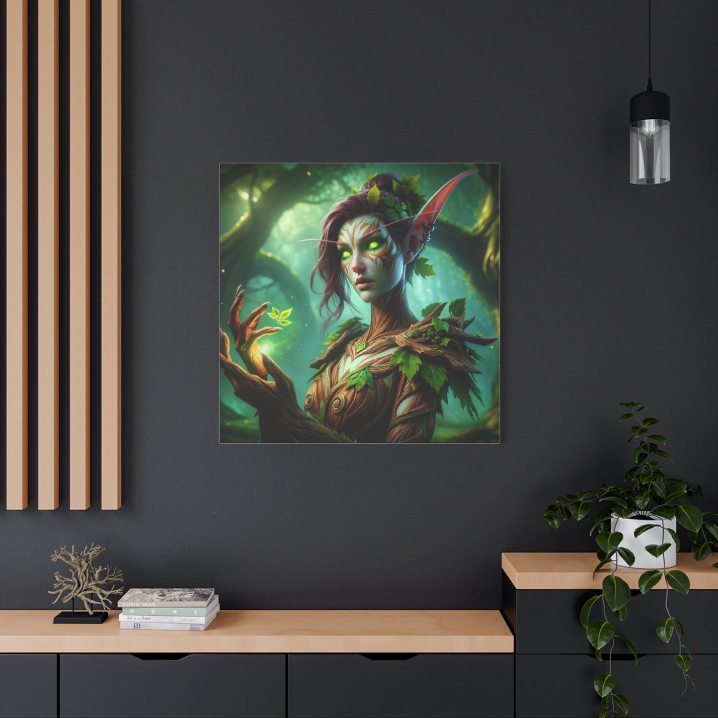 Leinwand | Matt | Waldmythologie | Dryaden | Waldgeist