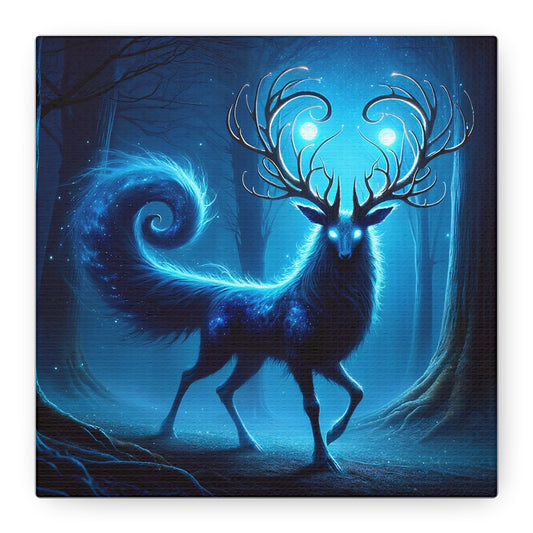 قماش | غير لامع | الغزال الأسطوري | أزرق روح