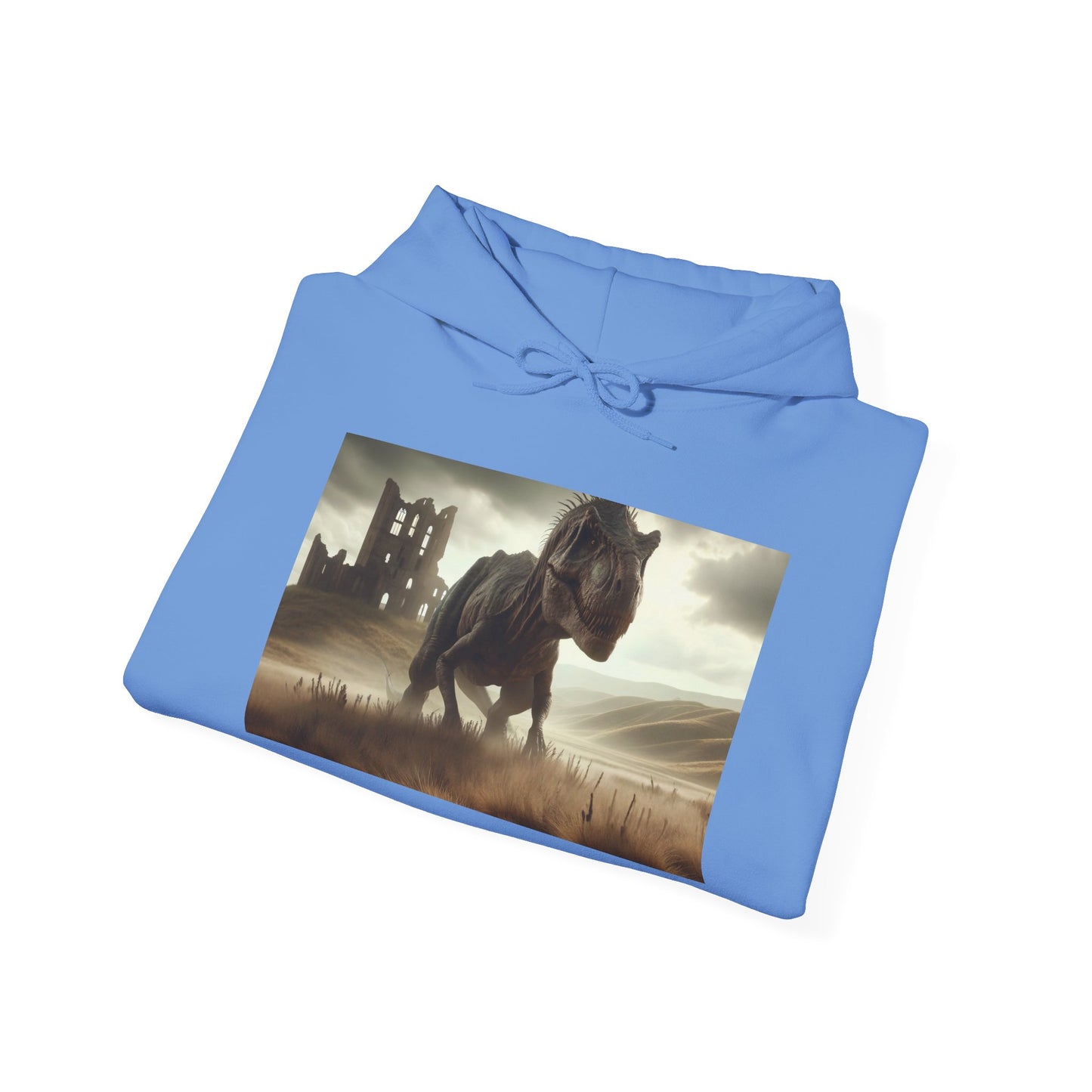Felpa con cappuccio | Unisex | Felpa con cappuccio | Misto pesante | Paleofinzione | Dinosauri Preistorici | T-Rex