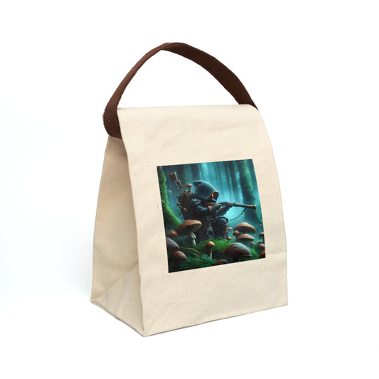 Lunchtas | Canvas | Met riem | Myconomantiek | Bosgeest-wachter