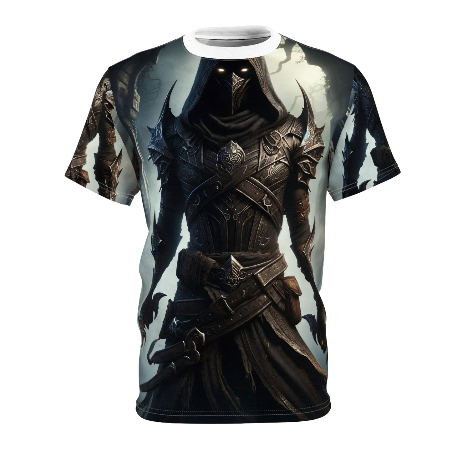 เสื้อยืด | พิมพ์ลายทั้งตัว | เสื้อยืดคอกลมแขนสั้น | จอมนักฆ่าเงามืด | นักล่าวิญญาณ