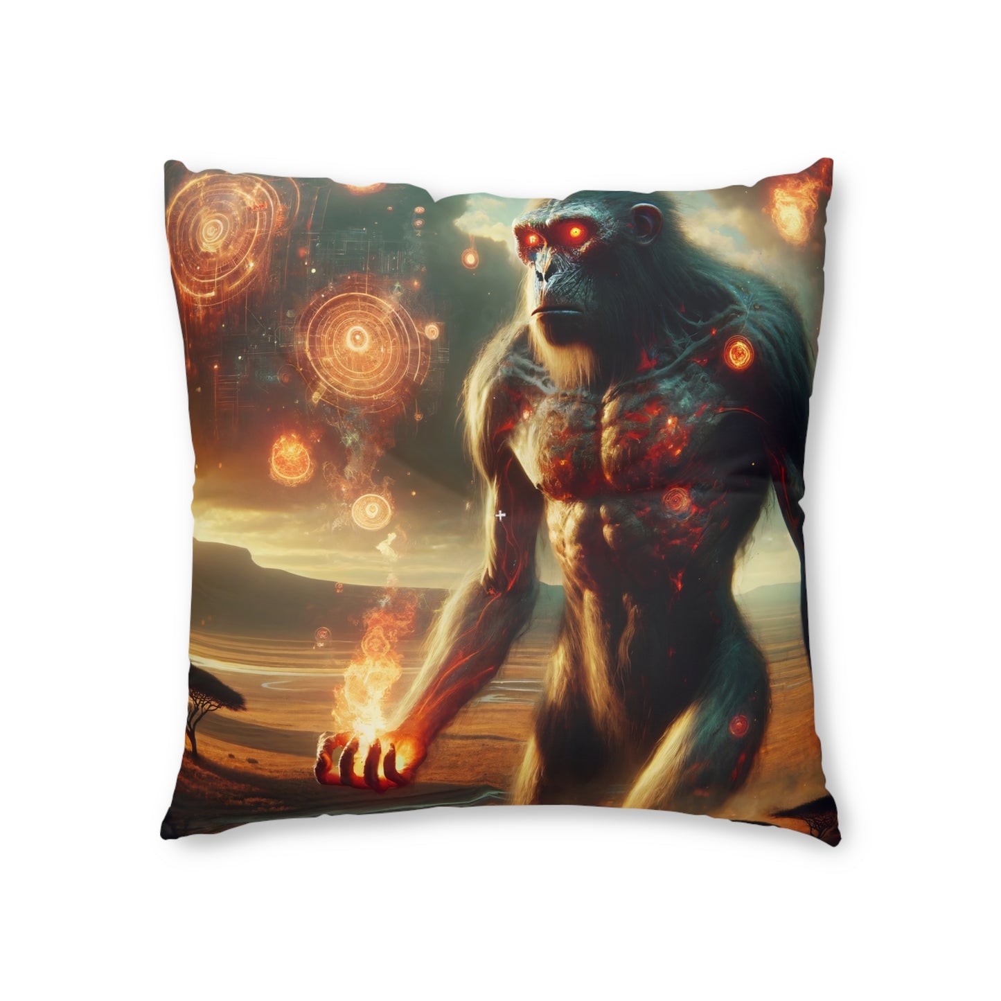 Bantal | Bantal Lantai | Berumbai | Persegi | Mitos Titan Api | Dewa Primordial