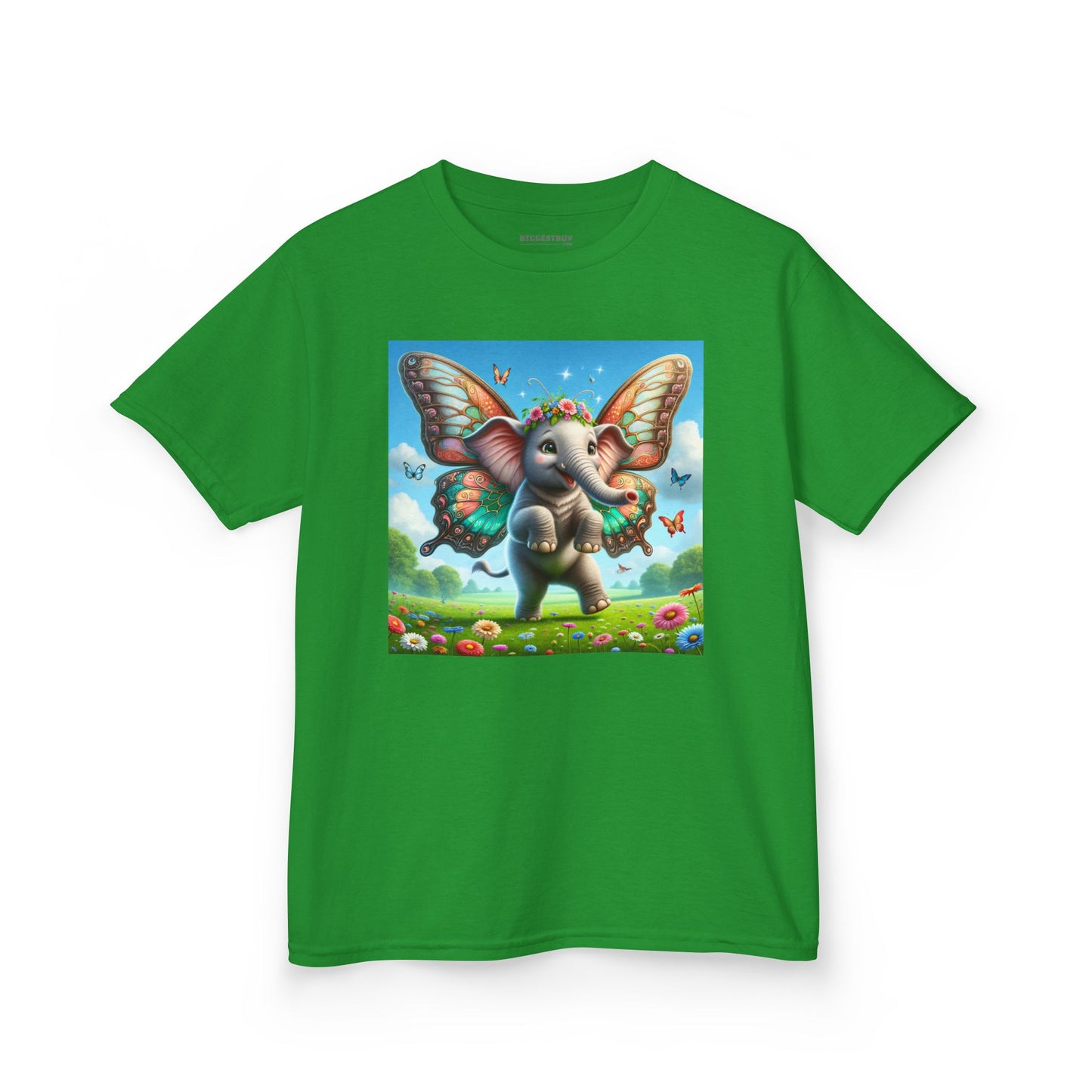 T-Shirt | Koszulka dziecięca | Ciężka bawełna | Baśniowa fauna | Airavata | Słonik