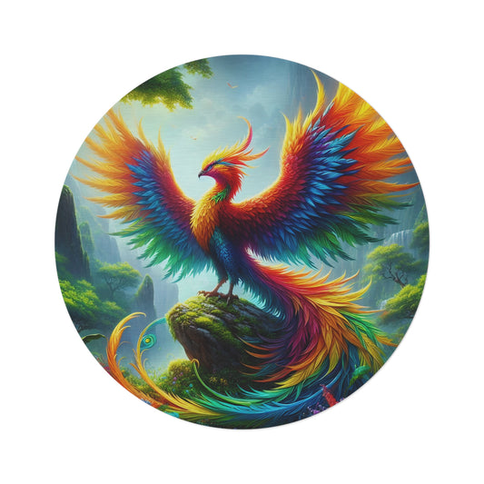 قالین | گول | افسانوی تصور | عنقا اساطیر | آتشی پرندہ