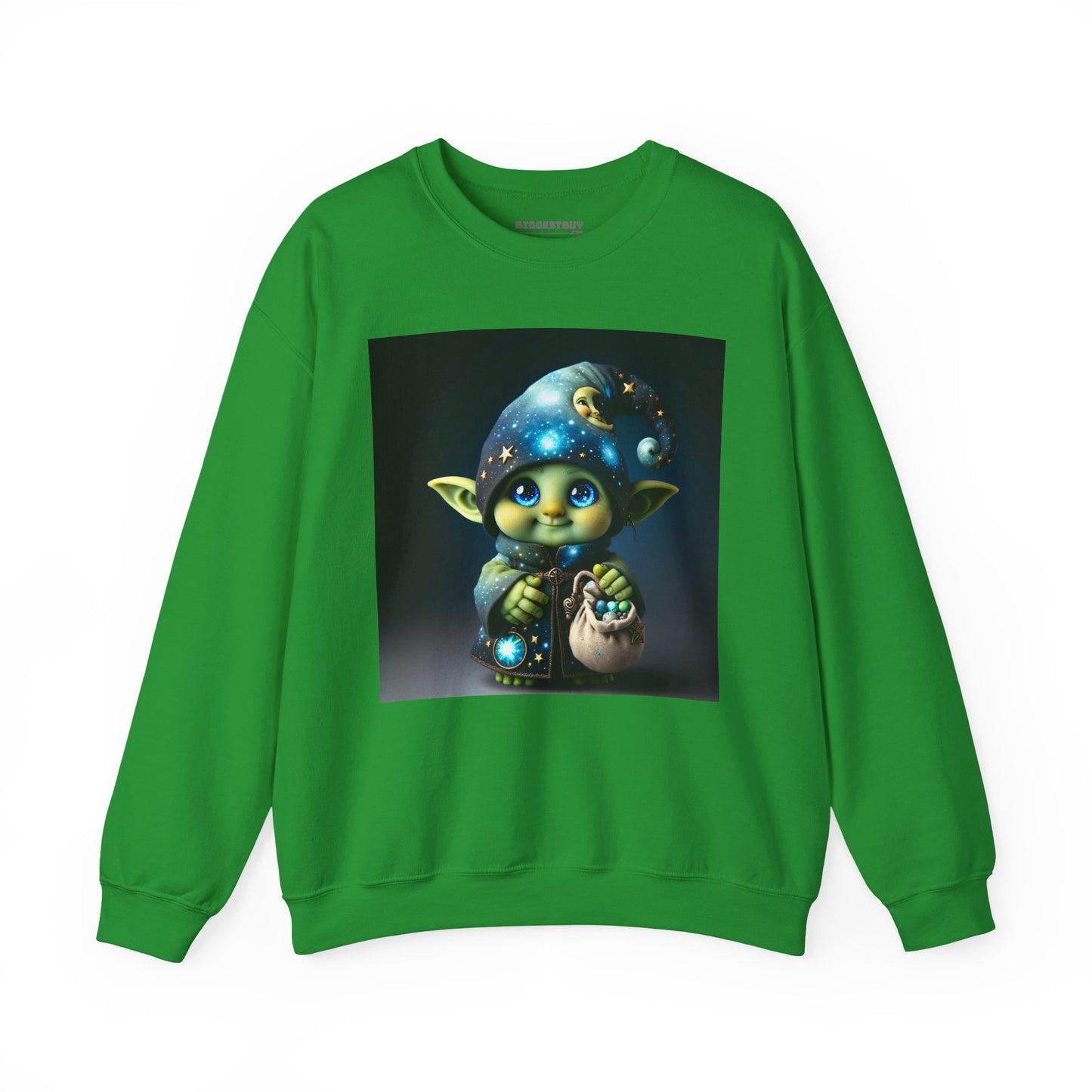 Genser | Unisex | Rund hals | Kraftig blanding | Fantasi | Skogsalv | Trollmann