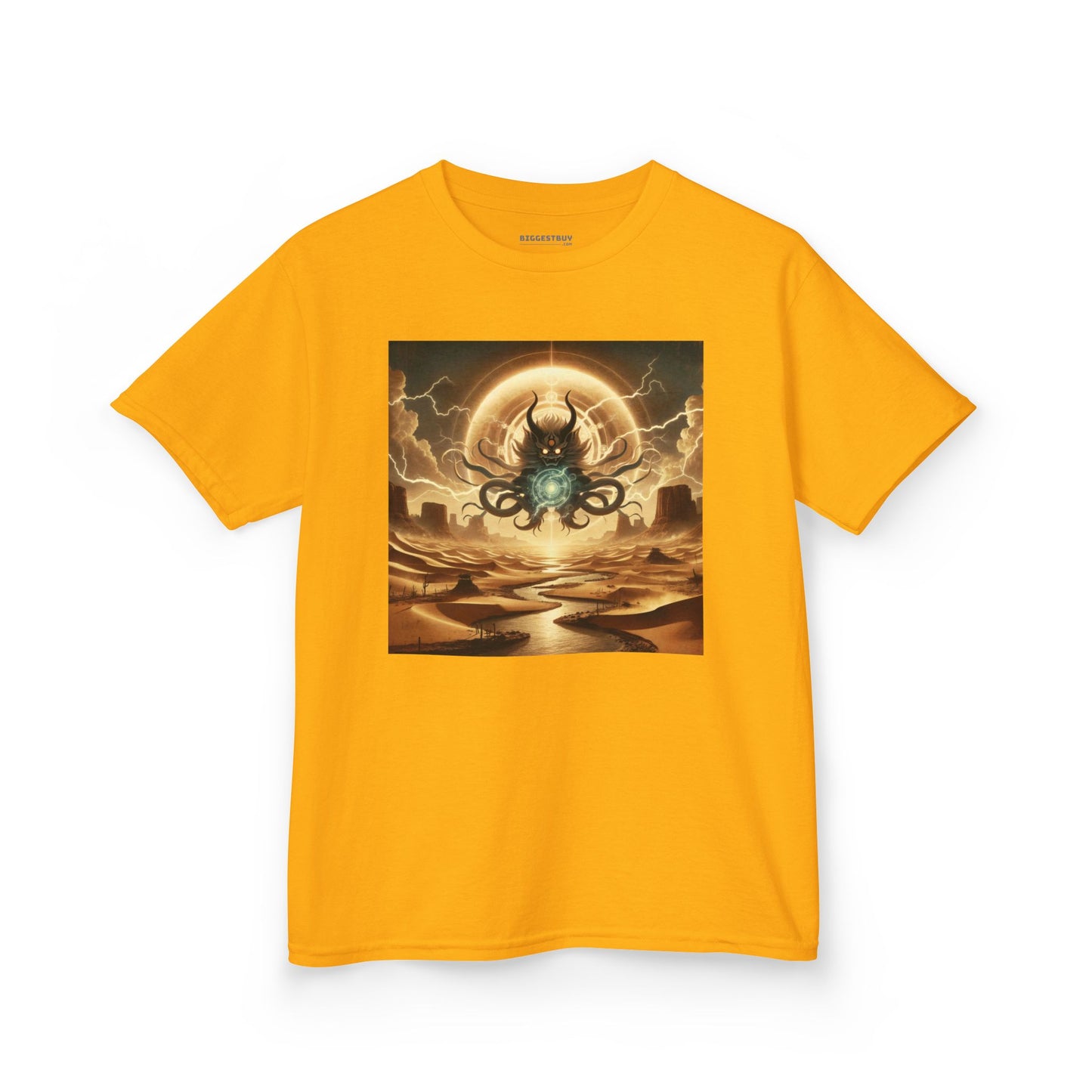 Camiseta | Camiseta para niños | Algodón grueso | Horror Cósmico | Entidad Lovecraftiana | Caos