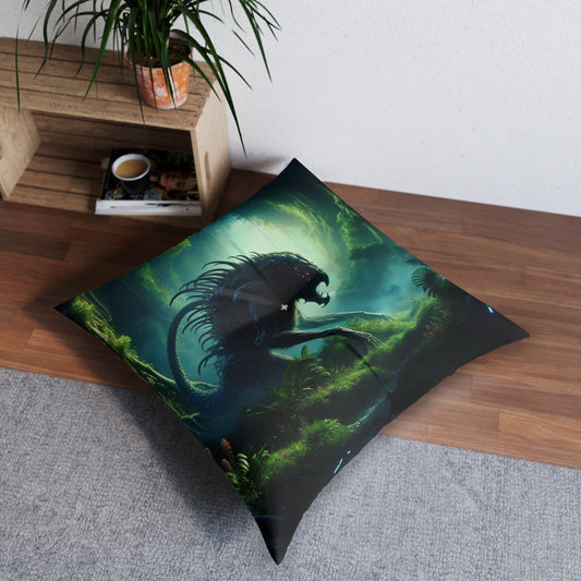 Pute | Gulvpute | Tuftet | Firkantet | Bioluminescent Sci-Fi | Predator