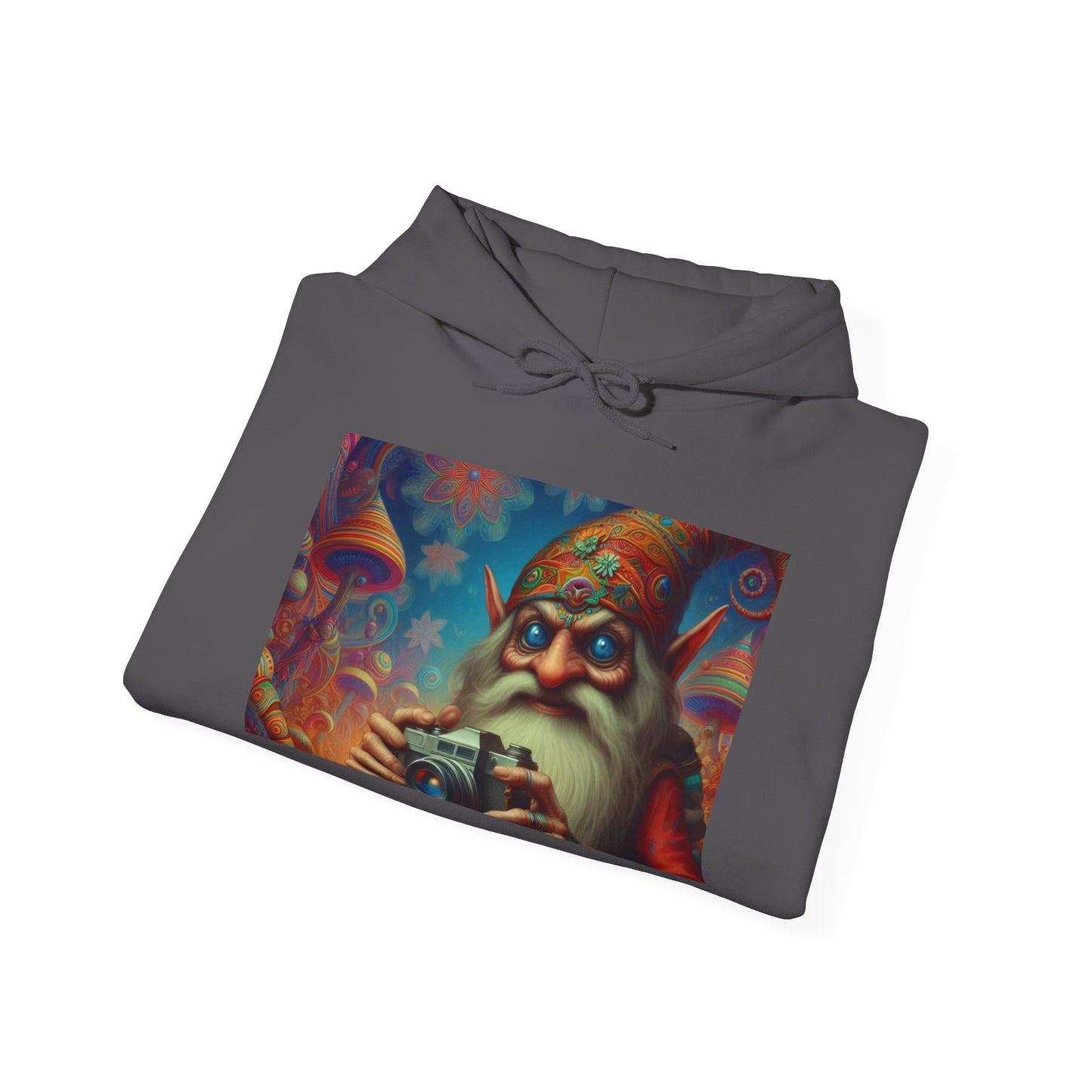 Bluza z kapturem | Unisex | Bluza dresowa z kapturem | Gruba mieszanka | Fantasy | Słowiański Duch | Domovoi