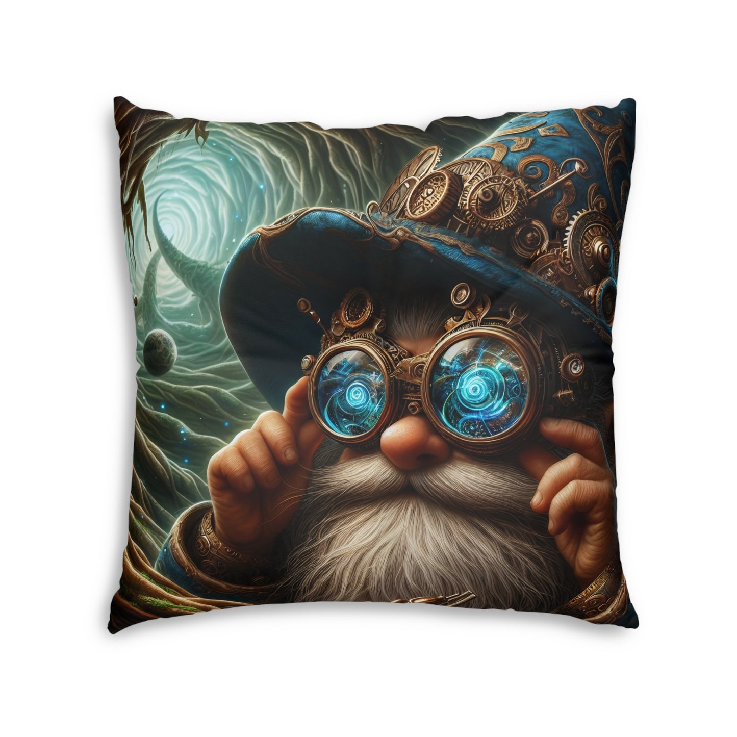 तकिया | फ्लोर पिलो | टफ्टेड | स्क्वायर | स्वार्टल्फ़ार युग | जादुई बौना