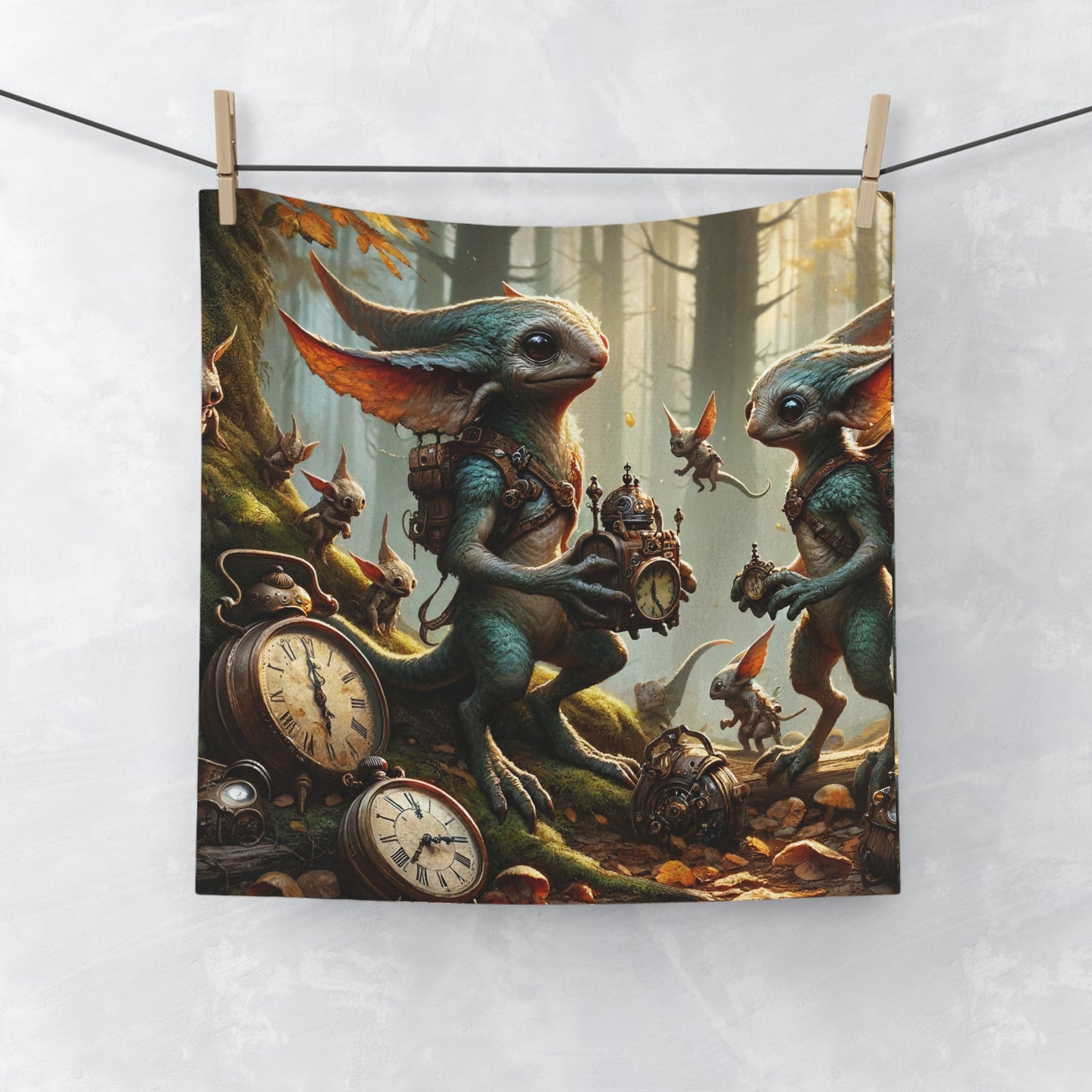 تولیہ | چہرے کا تولیہ | سیلٹک فینٹسی | فوک مخلوقات | پوکا