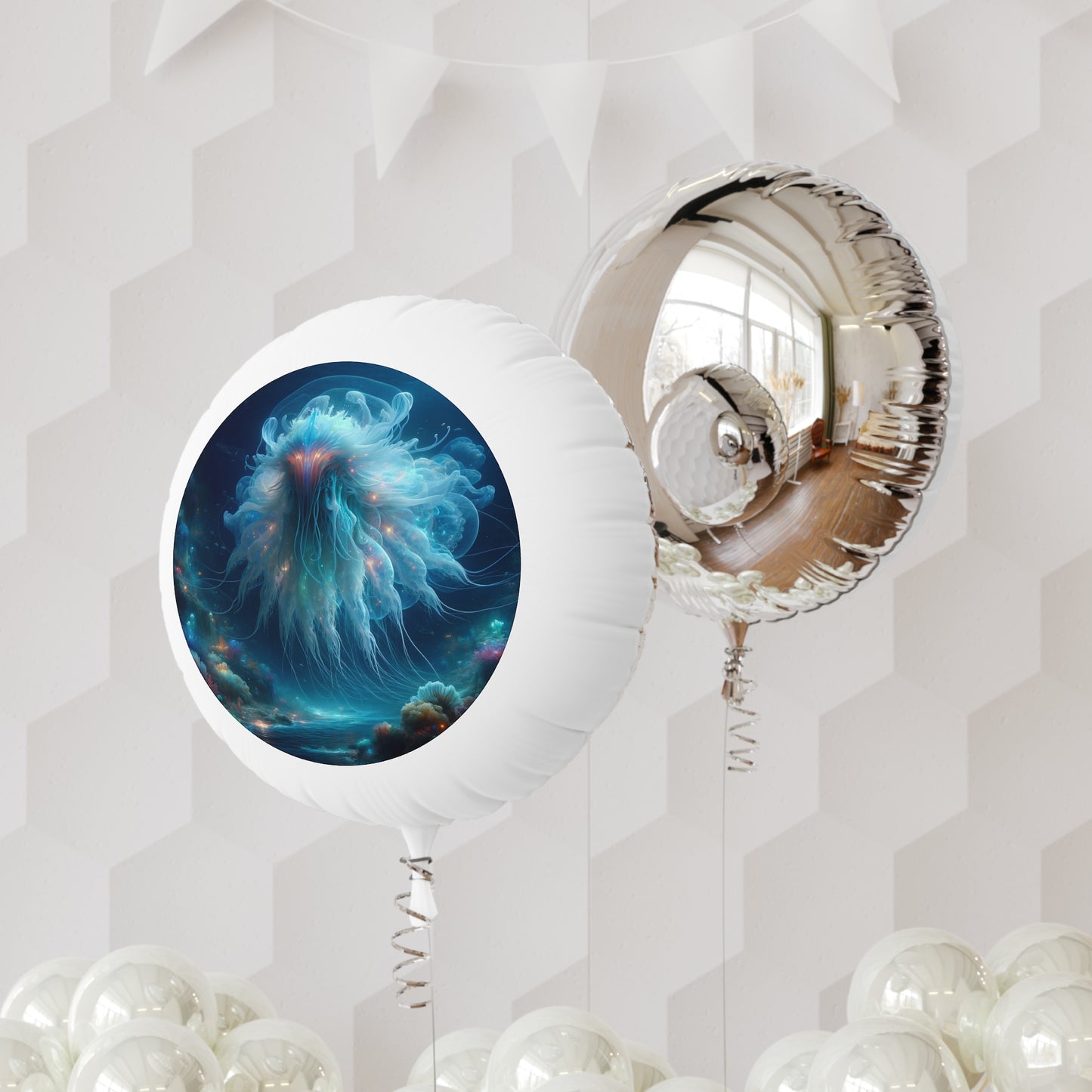 بالون | هيليوم | مايلر | رعب كوني | ميدوسا الأعماق | قنديل البحر