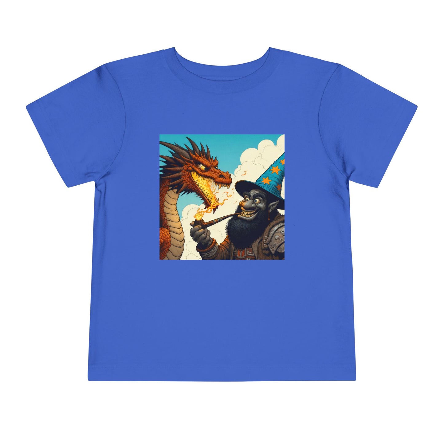 T-Shirt | Toddler Tee | Short Sleeve | High Fantasy | Dragon Duel | Goblin