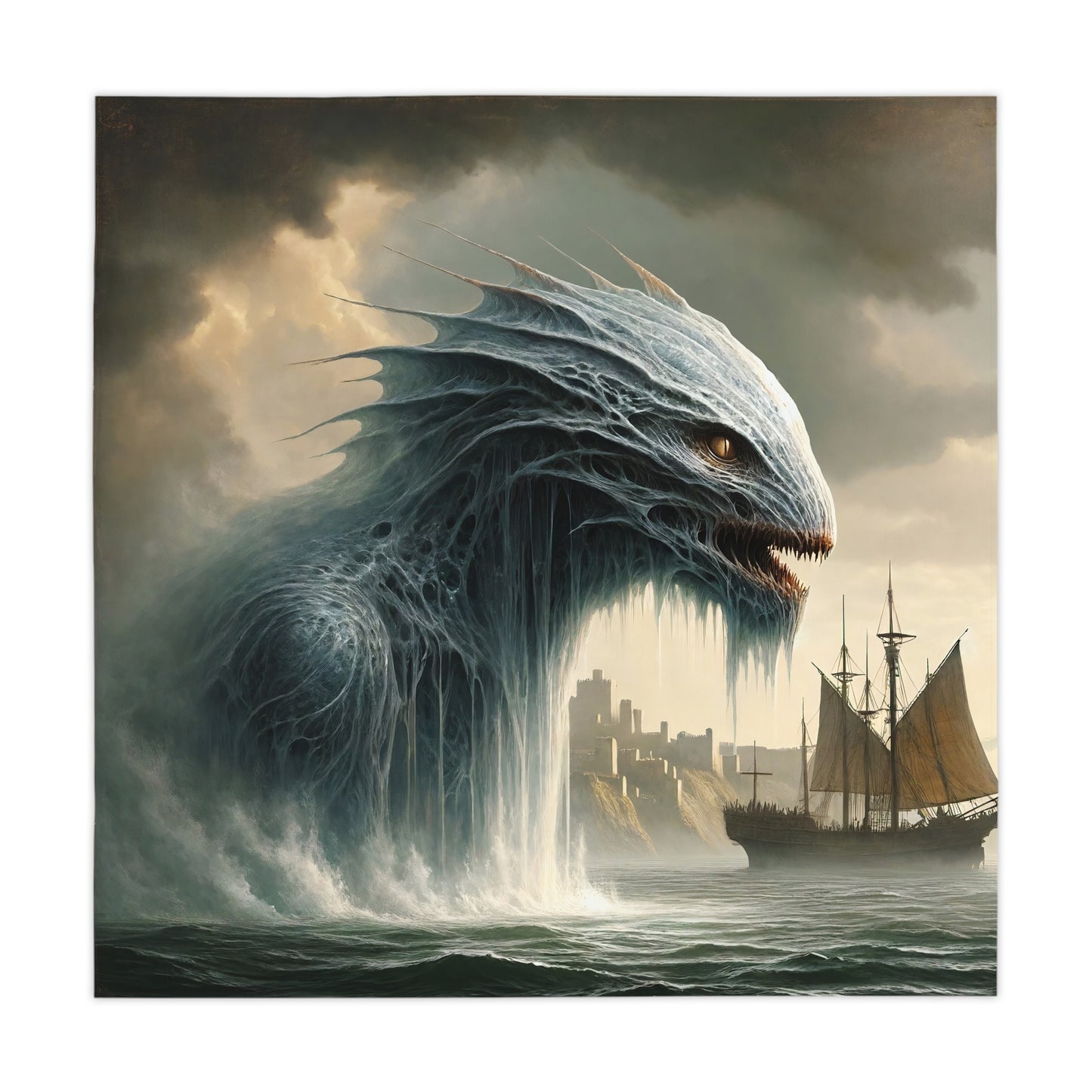 Tovaglia | Mitologia Nordica | Jörmungandr | Serpente Marino