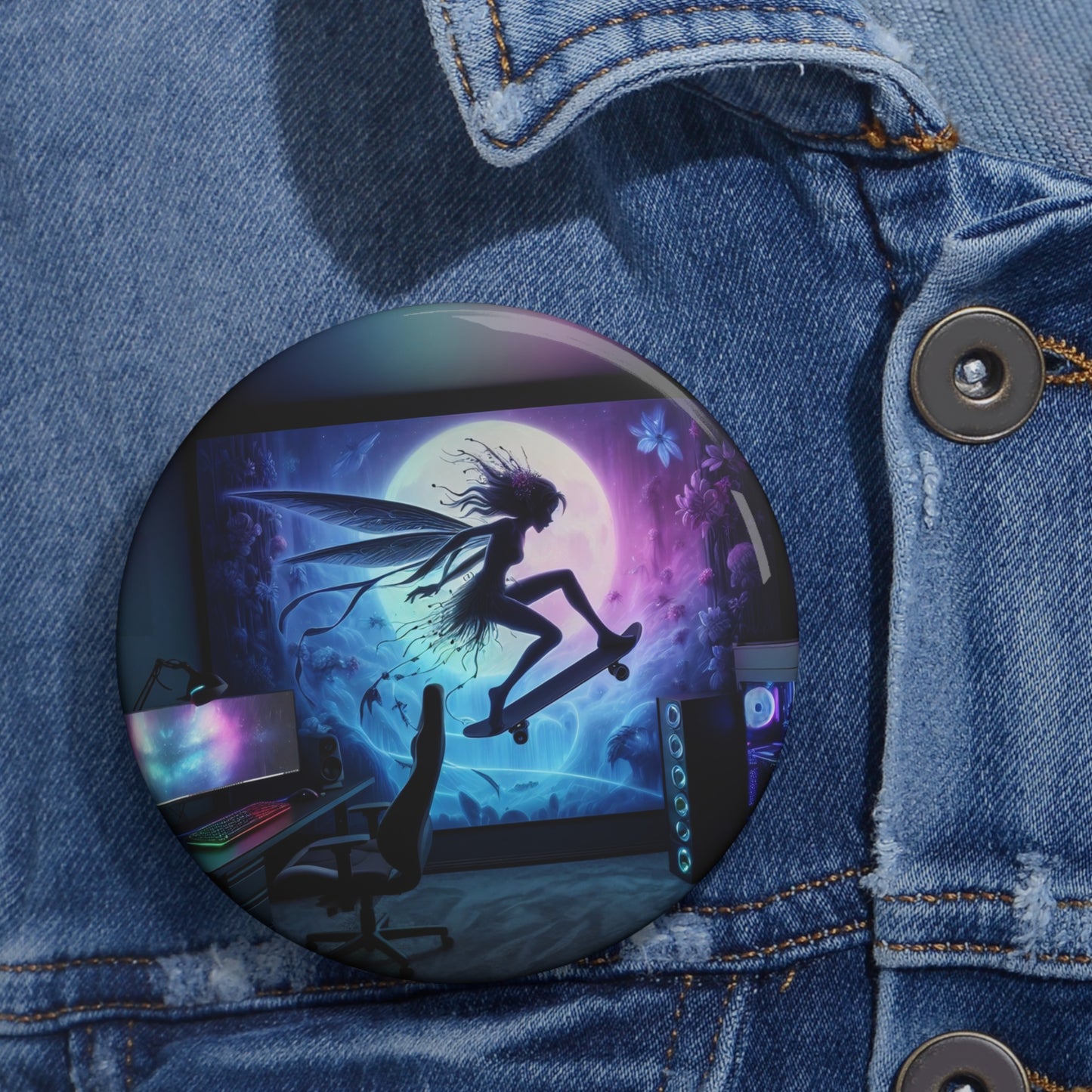 Przypinka | Przypinka agrafka | Z zapięciem na szpilkę | Mitologia Sylf | Duch Powietrza