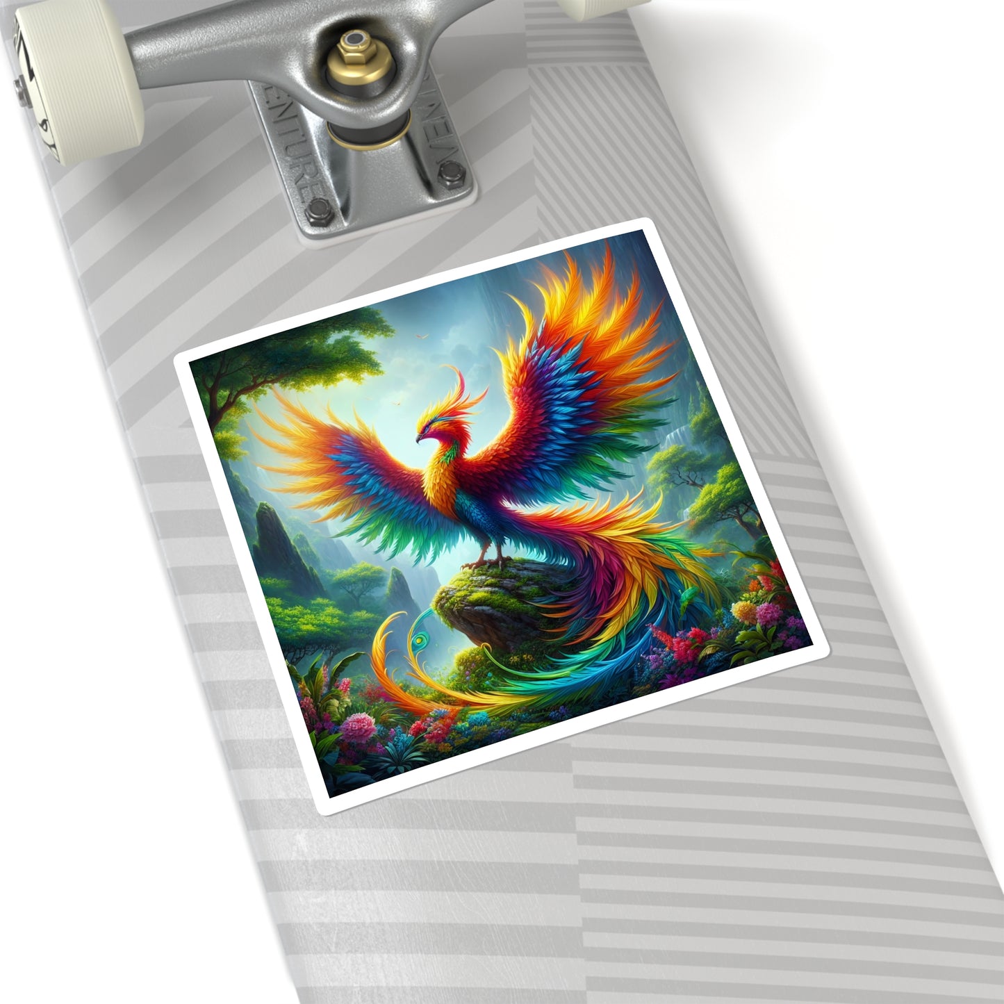 스티커 | 사각형 | 신화화 | 불멸의 부활자 | 무지개 불새