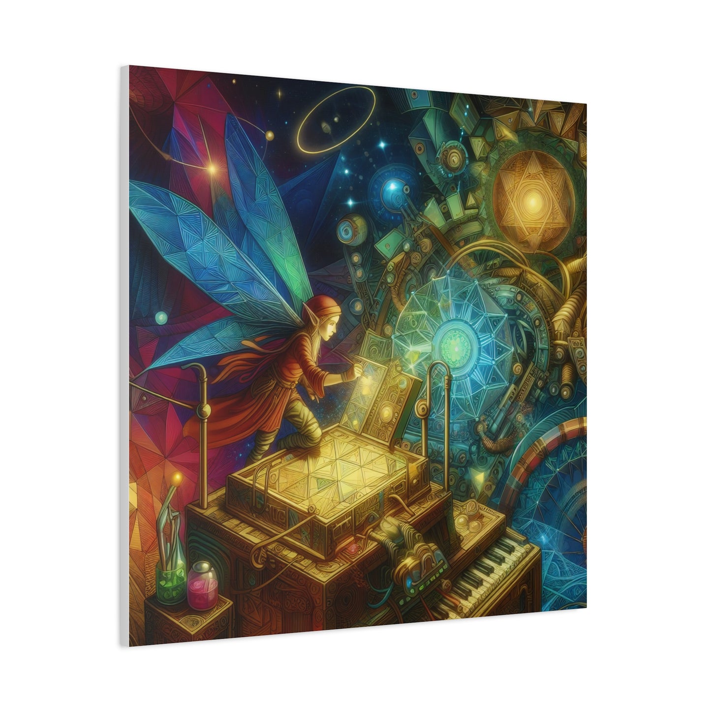 Canvas | Matt | Esoterisk fantasy | Sylf | Pussel