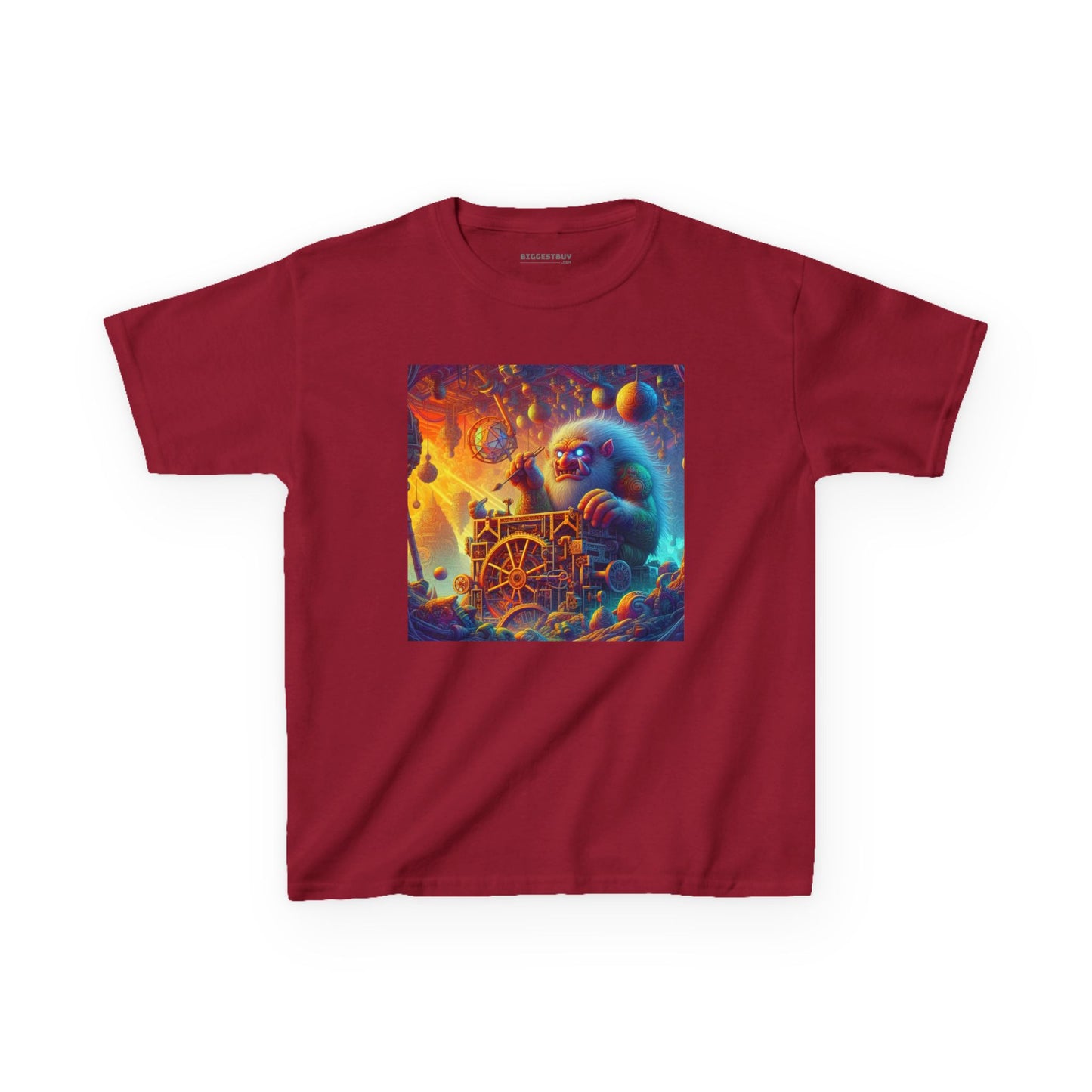 T-Shirt | Koszulka dziecięca | Ciężka bawełna | Mitologia Arktyczna | Mechanik Lodu
