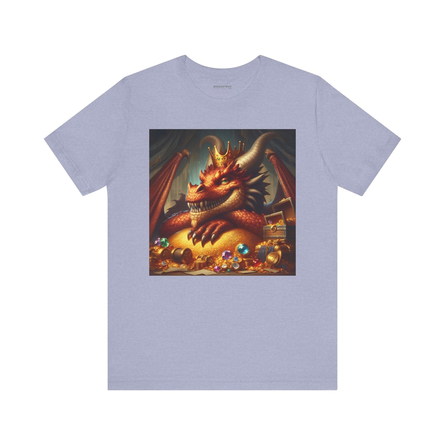 T-Shirt | Unisex | Koszulka dżersejowa | Krótki rękaw | Nordycka Mitologia | Fafnir | Smok