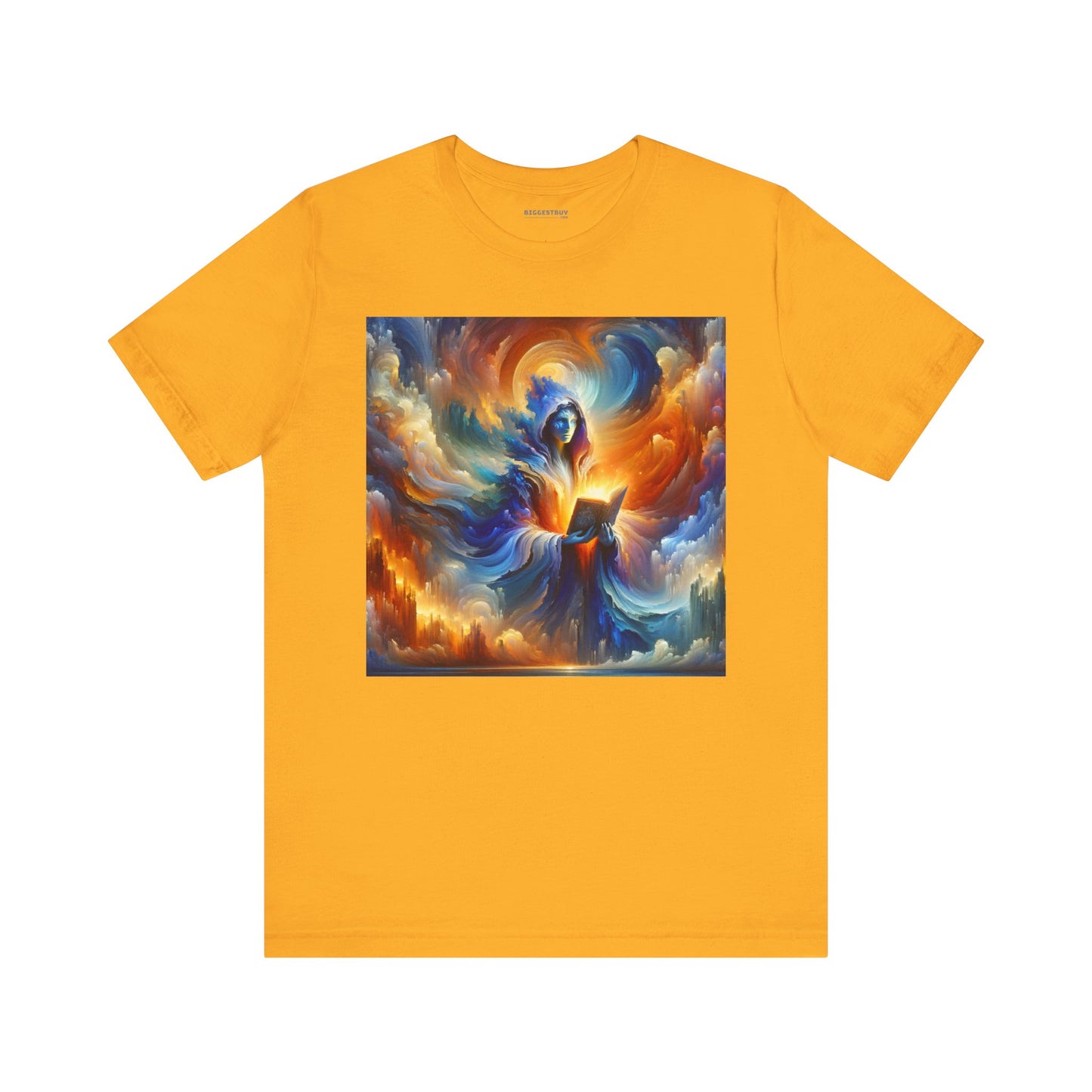 Tシャツ | ユニセックス | ジャージーTシャツ | 半袖 | 魔術幻想 | 宇宙エネルギー | 魔道士