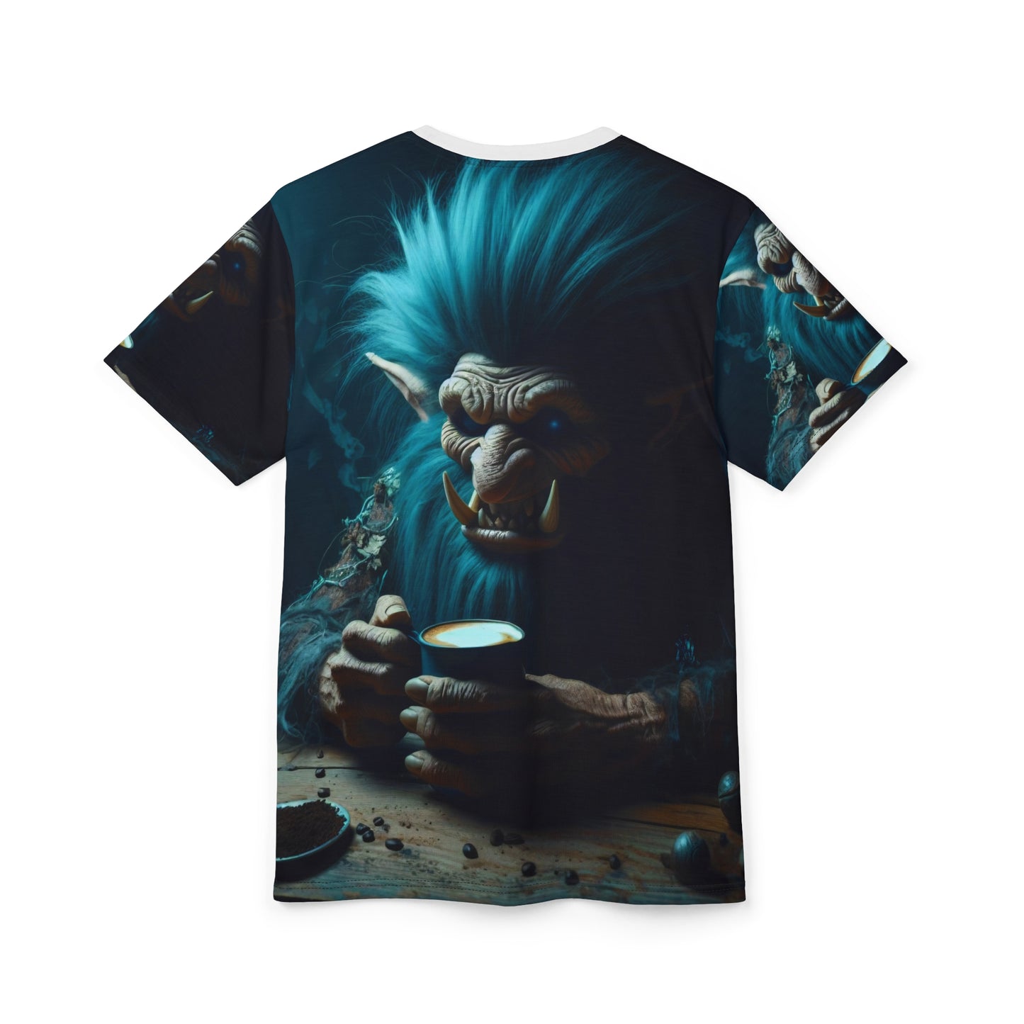 Tシャツ | 全面プリント | ユニセックスTシャツ | 北欧ダークファンタジー | 氷の巨人 | トロール