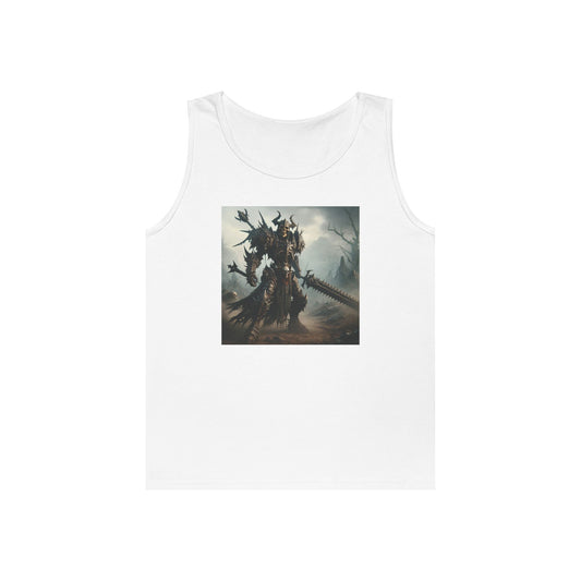 Tanktopp | Unisex | Kraftig bomull | Mørk Fantasi | Dødsridder | Kriger
