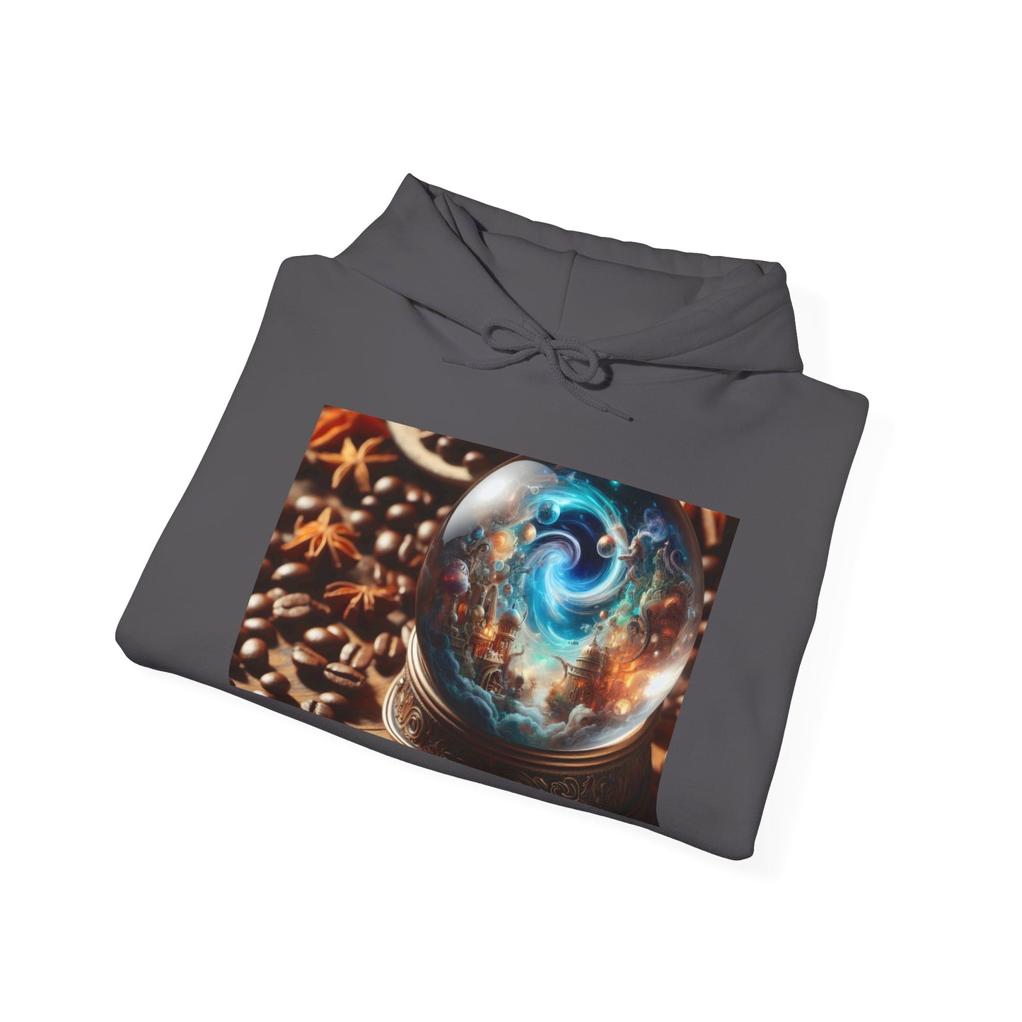 Felpa con cappuccio | Unisex | Felpa con cappuccio | Misto pesante | Cosmologia Nordica | Globo Magico