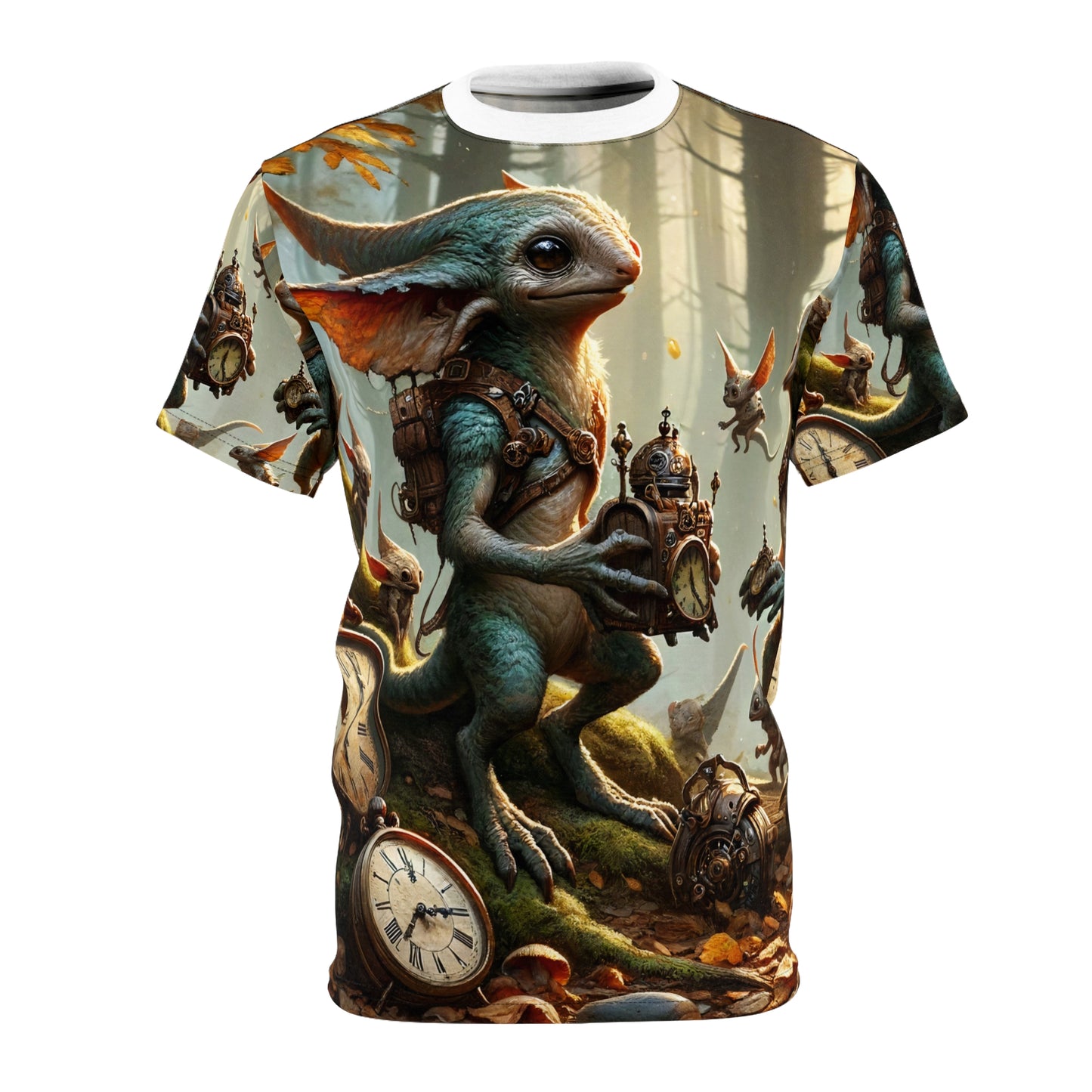 T-shirt | Stampa all-over | T-shirt unisex | Mitologia Celtica | Pooka | Foresta