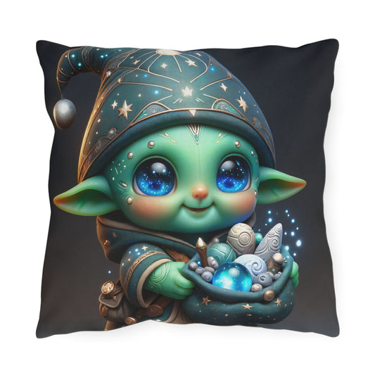 Kussen | Buitenkussen | Kosmische Folklore | Goblin Figurine