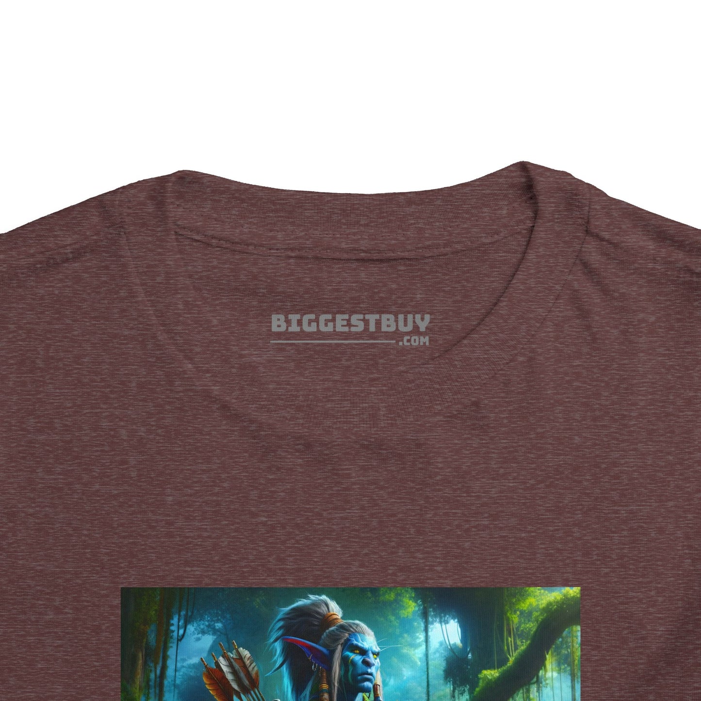 เสื้อยืด | เสื้อยืดเด็กเล็ก | แขนสั้น | แฟนตาซีเวทมนตร์ | นักรบป่าโบราณ