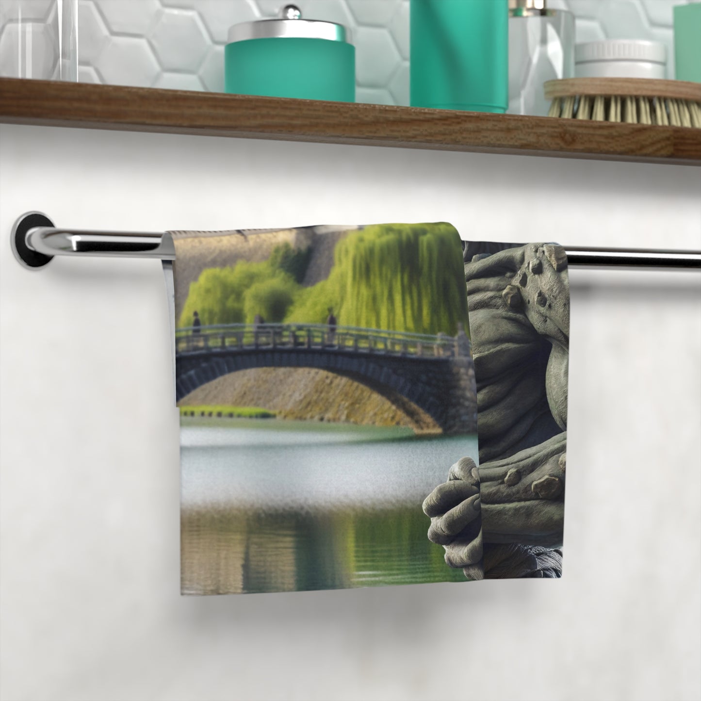 تولیہ | چہرے کا تولیہ | جاپانی فولکلور | اونی مجسمہ