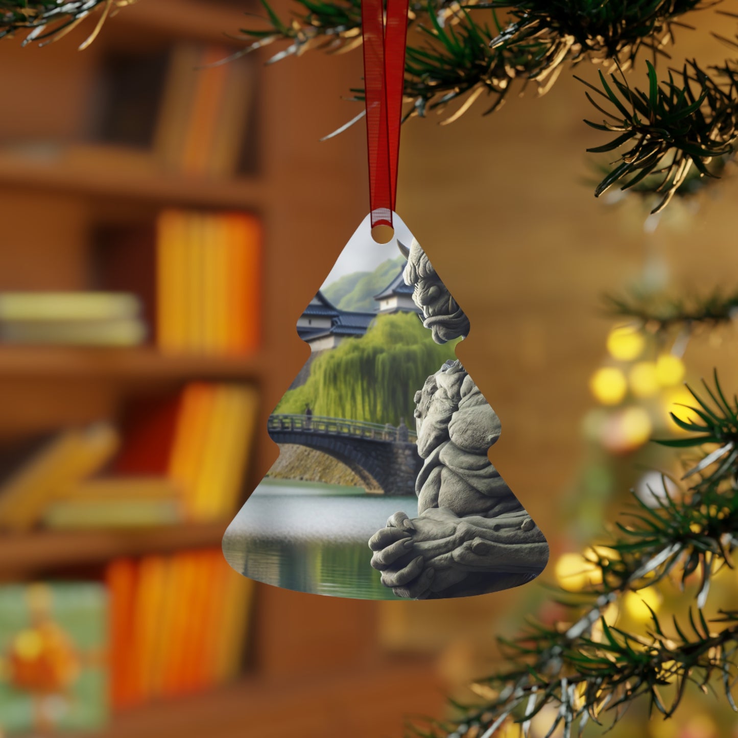 Ornamento | Metal | Mitologia Japonesa | Oni | Estátua