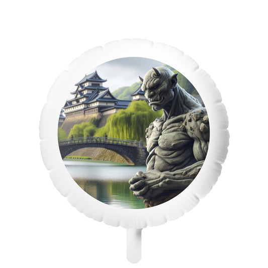 Balloon | Helium | Mylar | Dark Fantasy | Yokai Lore | Oni