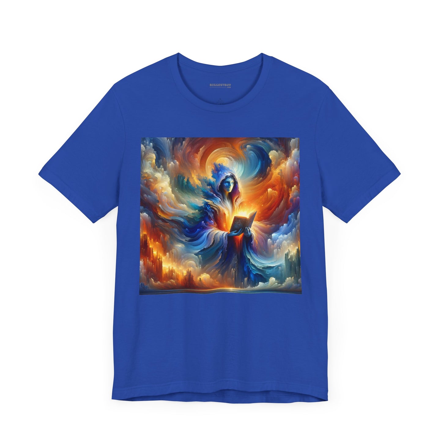 Tシャツ | ユニセックス | ジャージーTシャツ | 半袖 | 魔術幻想 | 宇宙エネルギー | 魔道士