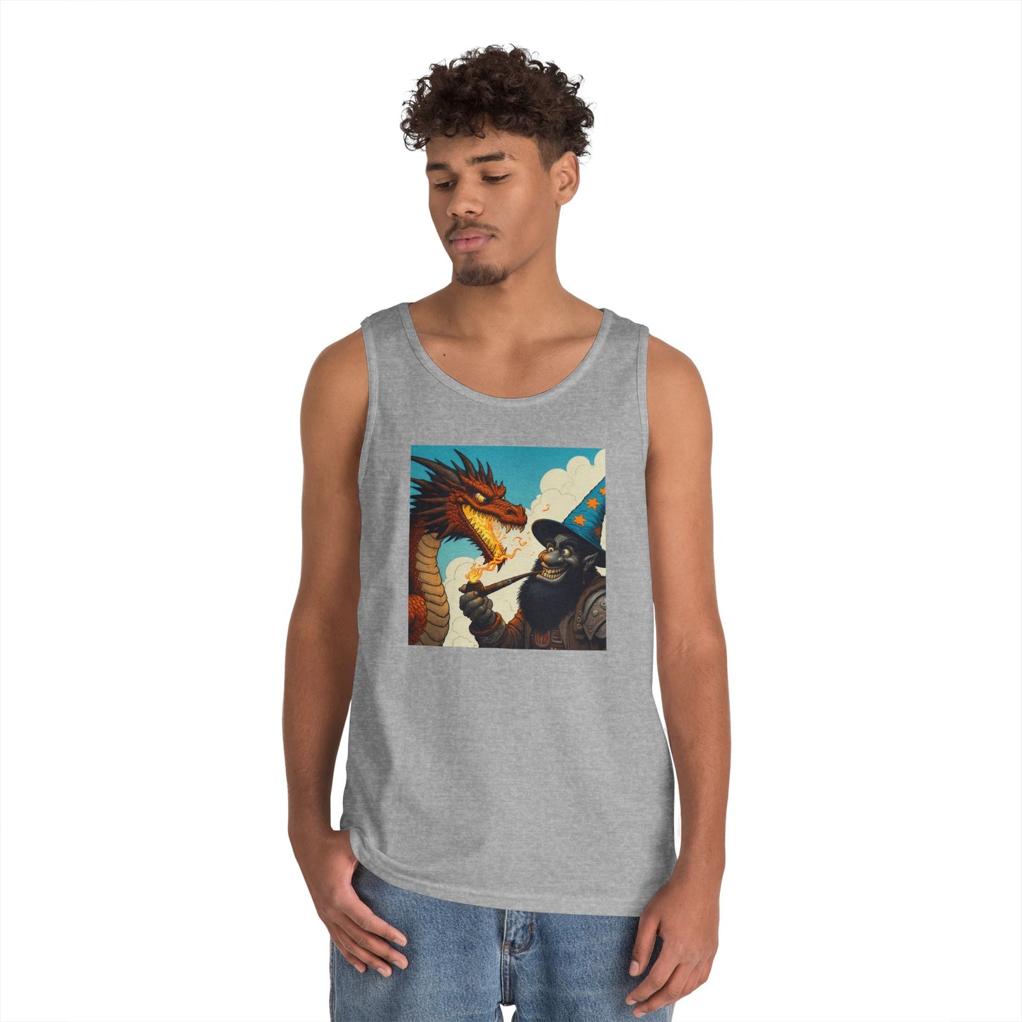 Linne | Unisex | Kraftig bomull | Drakeld fantasy | Trollformagi
