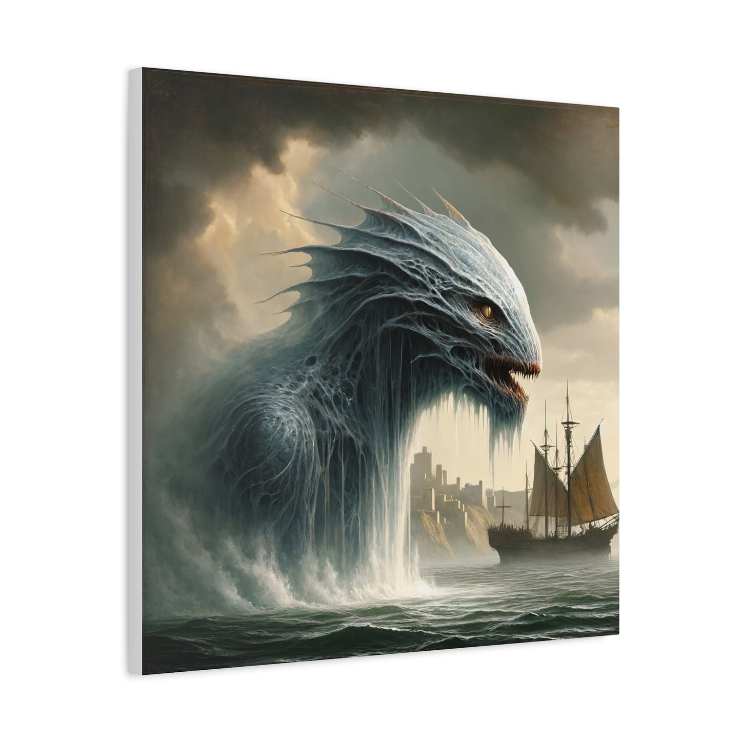 Tela | Opaca | Mitologia Nordica | Jörmungandr | Serpente Marino