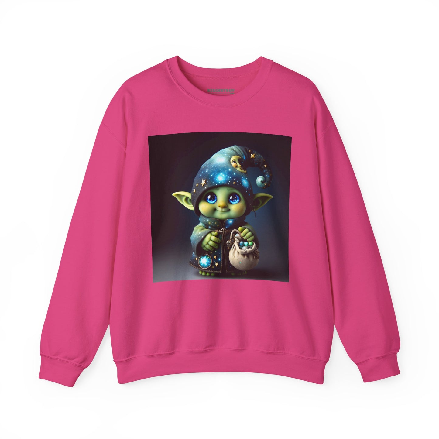 Genser | Unisex | Rund hals | Kraftig blanding | Fantasi | Skogsalv | Trollmann