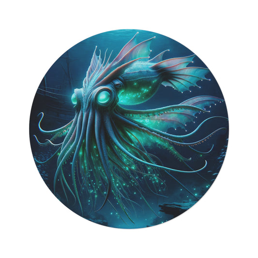 러그 | 원형 | 러브크래프트 공포 | 심해 레비아탄