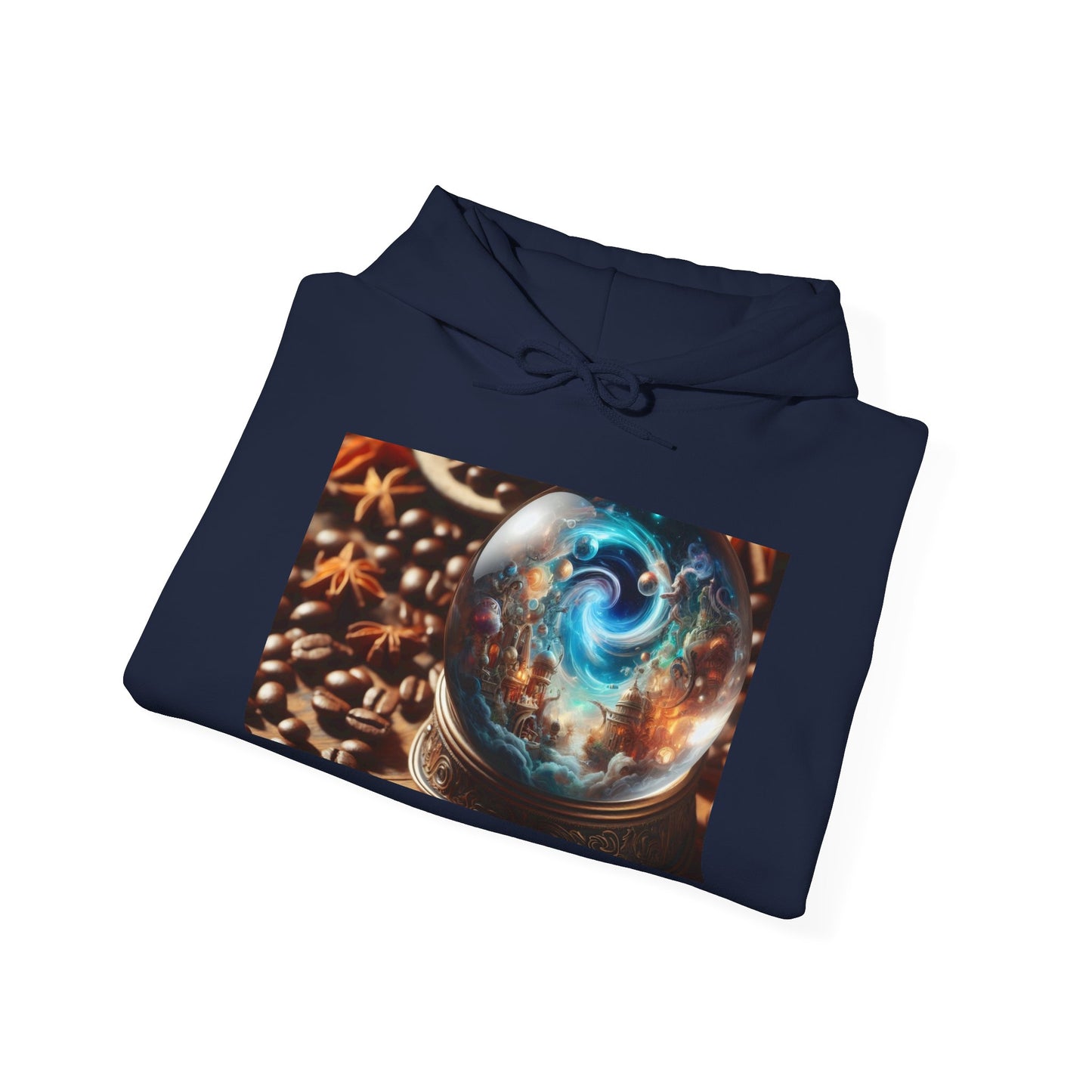 Felpa con cappuccio | Unisex | Felpa con cappuccio | Misto pesante | Cosmologia Nordica | Globo Magico