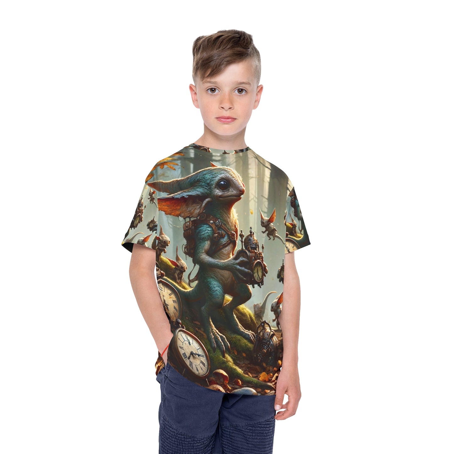 Sportshirt | Kinderen | Steampunk Feeën | Boswachters