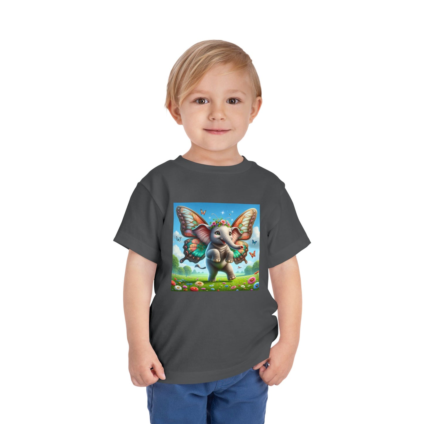 T-Shirt | Koszulka dla malucha | Krótki rękaw | Baśniowa fauna | Airavata | Słonik