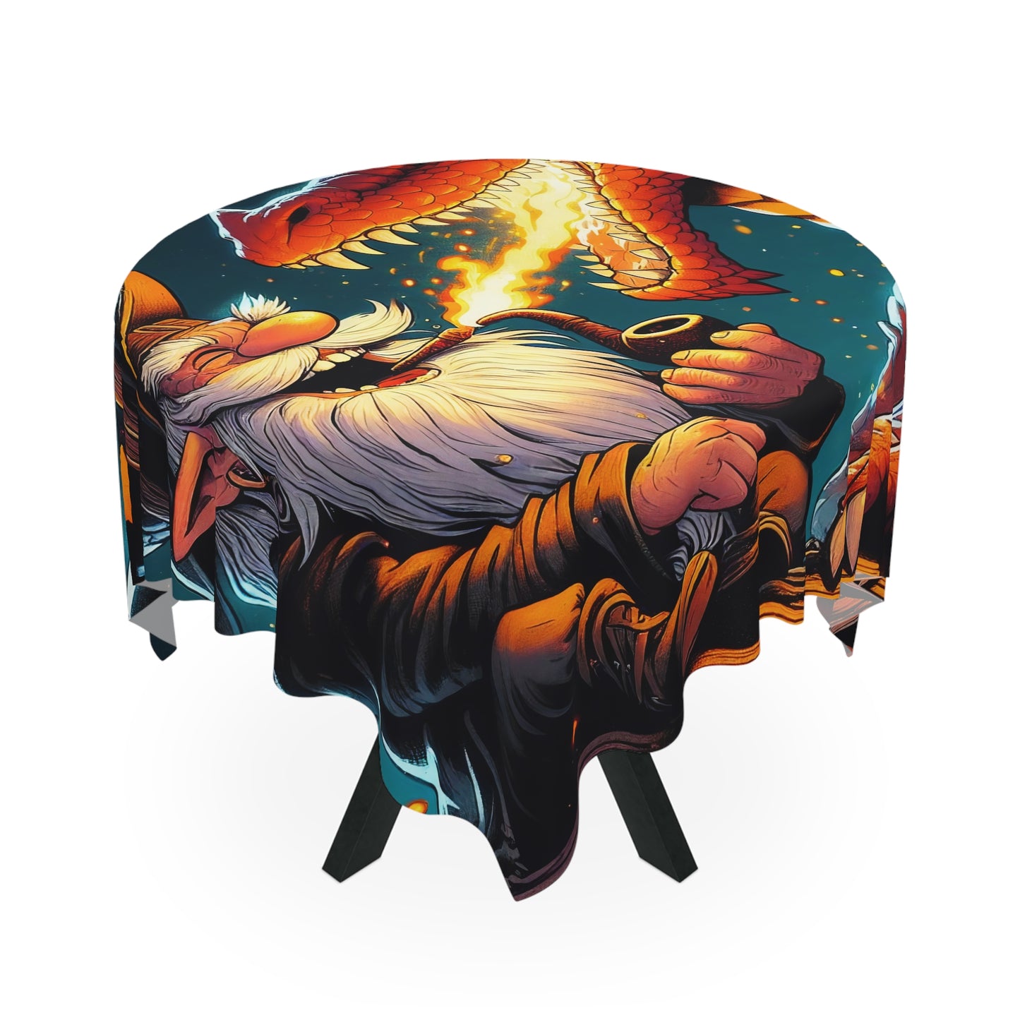 مفرش مائدة | خيال الساحر والتنين | مواجهة سحرية