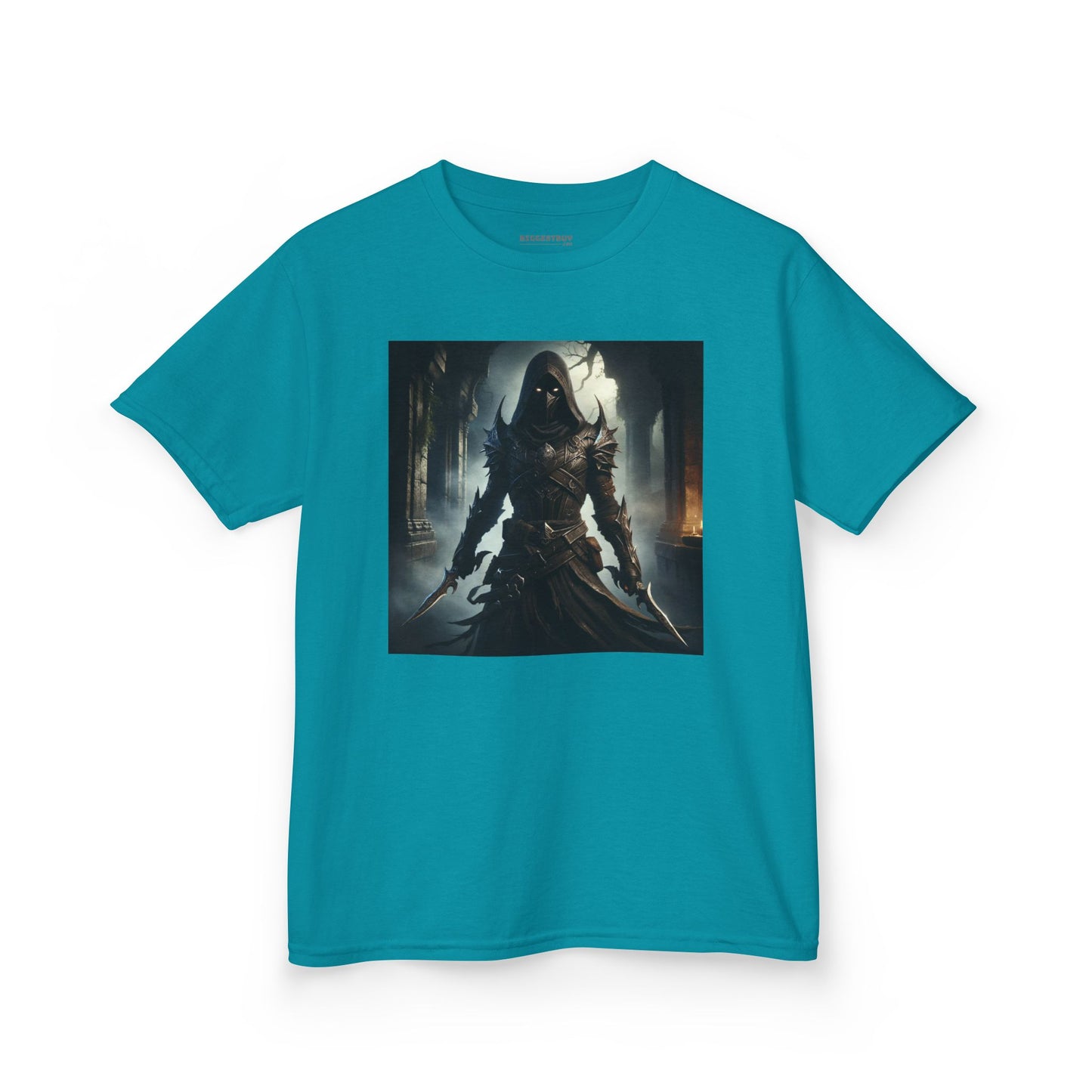 เสื้อยืด | เสื้อยืดเด็ก | ผ้าฝ้ายเนื้อหนา | จอมนักฆ่าเงามืด | นักล่าวิญญาณ