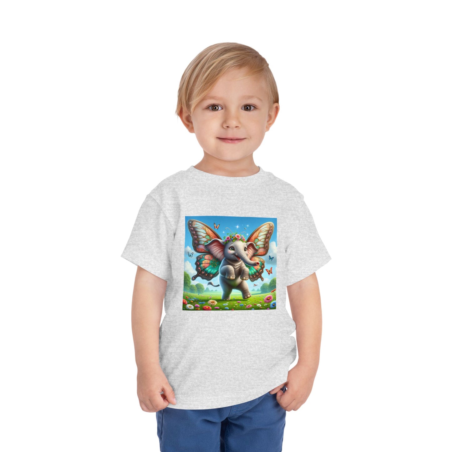 T-Shirt | Koszulka dla malucha | Krótki rękaw | Baśniowa fauna | Airavata | Słonik