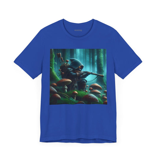 T-shirt | Unisex | Jersey T-shirt | Korte mouw | Myconomantiek | Bosgeest-wachter